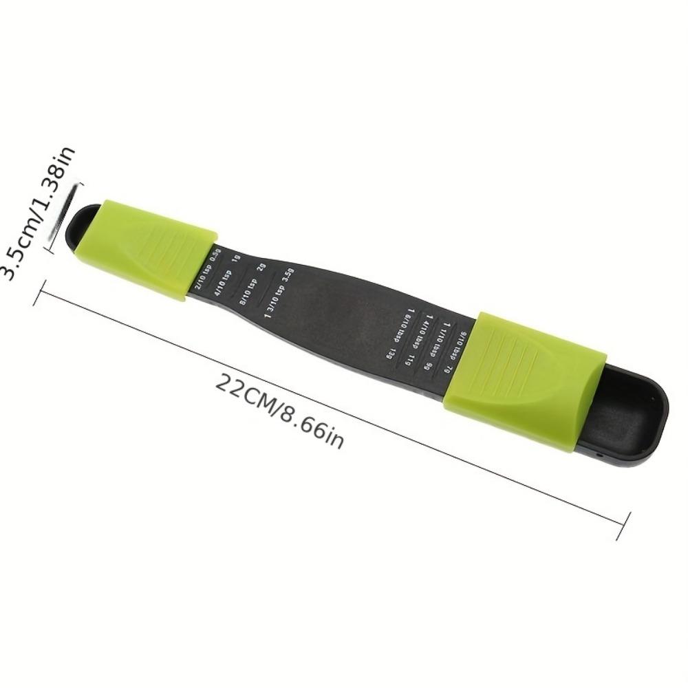 1pc,Double-ended Measuring Spoons，measuring Spoons，adjustable Measuring Spoons，adjustable Measuring Spoons All-in-one，measuring, Kitchenware