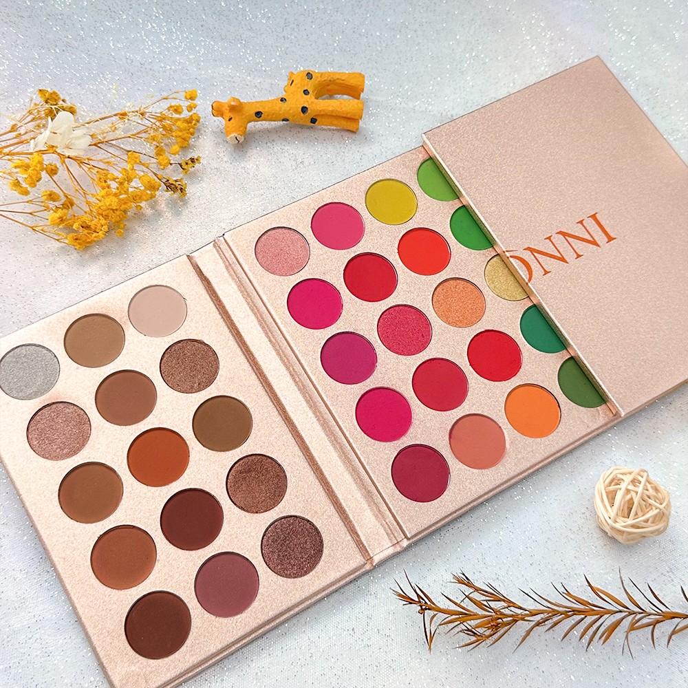 65 Color Eyeshadow Palette, Long Lasting Highly Pigmented Shimmer & Matte Shades Palette, Colorful Eye Makeup Products for All Styles and Occasions