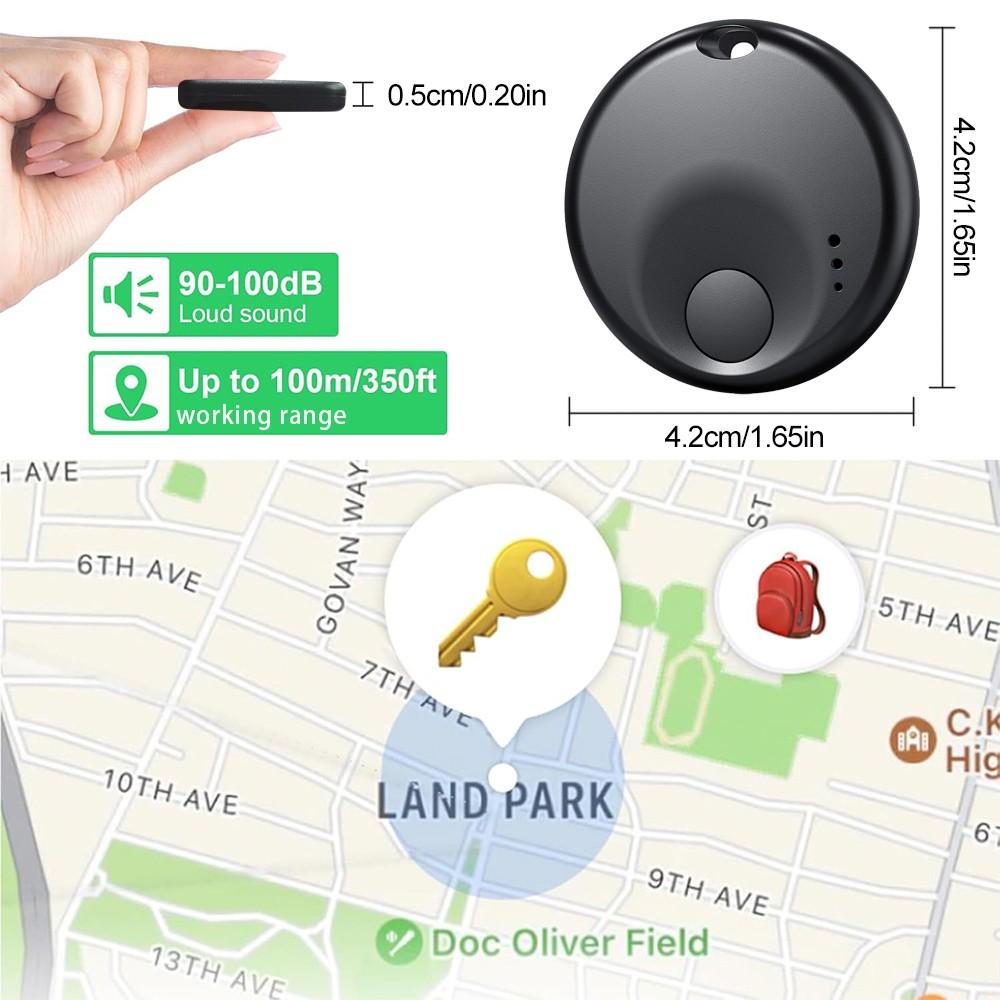 Google GPS Tracker for Android Smartphones, Bluetooth-compatible Tracking Device, Supports Google Find HUB APP, Key Wallet Luggage Pet Finder