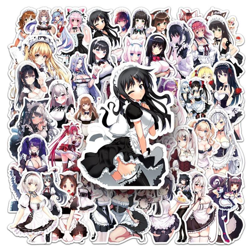 50Pcs Anime Aesthetic Sticker Pack Cute Diverse Characters Waterproof Vinyl Decals for Laptop Water Bottle Phone Case Skateboard | Y2K Kawaii Art Stickers Teen Girl Gift 50Pcs Anime Aesthetic Sticker Pack Cute Diverse Characters Waterproof Vinyl Decals for Laptop Water Bottle Phone Case Skateboard | Y2K Kawaii Art Stickers Teen Girl Gift