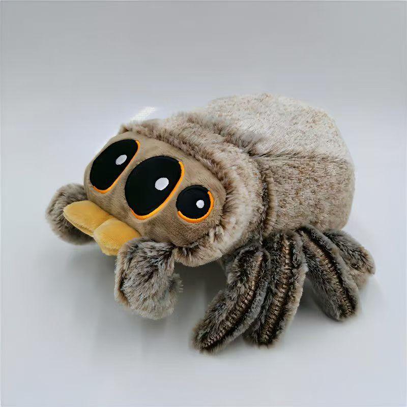 Stuffed Soft Animals Plushies Spider Toy Black Little Lucas Simulated Pillow Doll Anime Game Room Pillow Decora Kid Gift