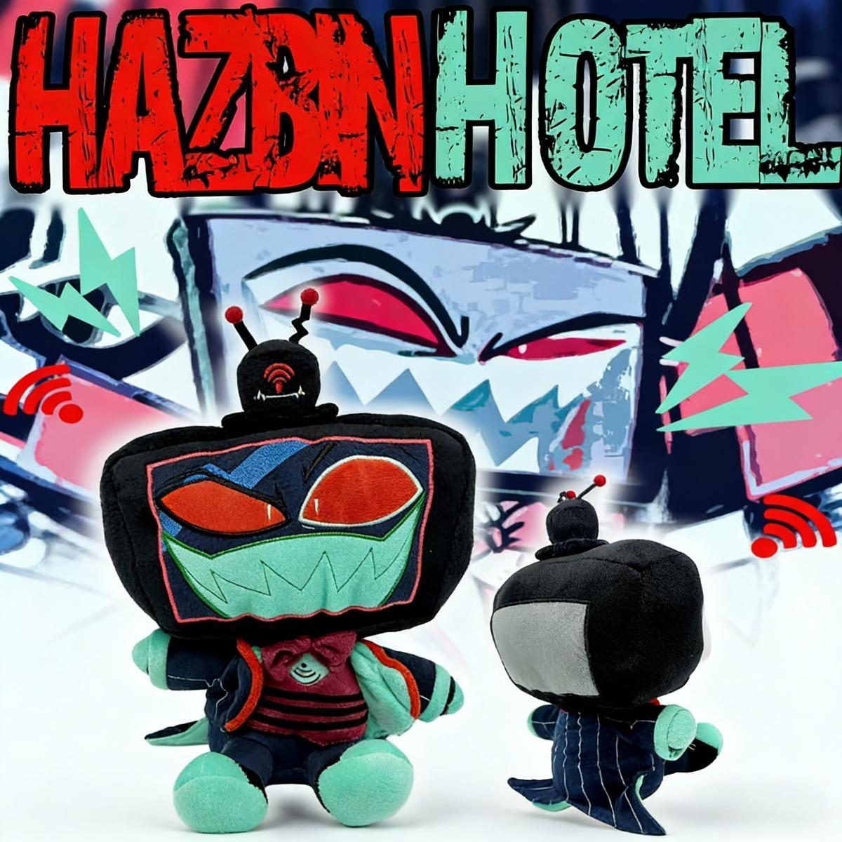 Hazbin Hotel Vox Bold Soft Plush Toy - Cozy Short Plush PP Cotton Stuffed Animal Collectibles, Helluva Boss Cute Collectible 3-Set Soft Cuddly Gift for Fans