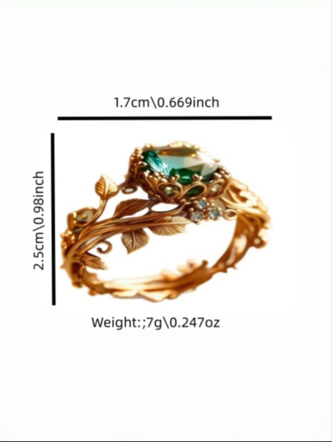 Crystal Ancient Totem Ring, Unisex Energy Base Tribal Design, Healing Spiritual Protection Jewelry, Handmade