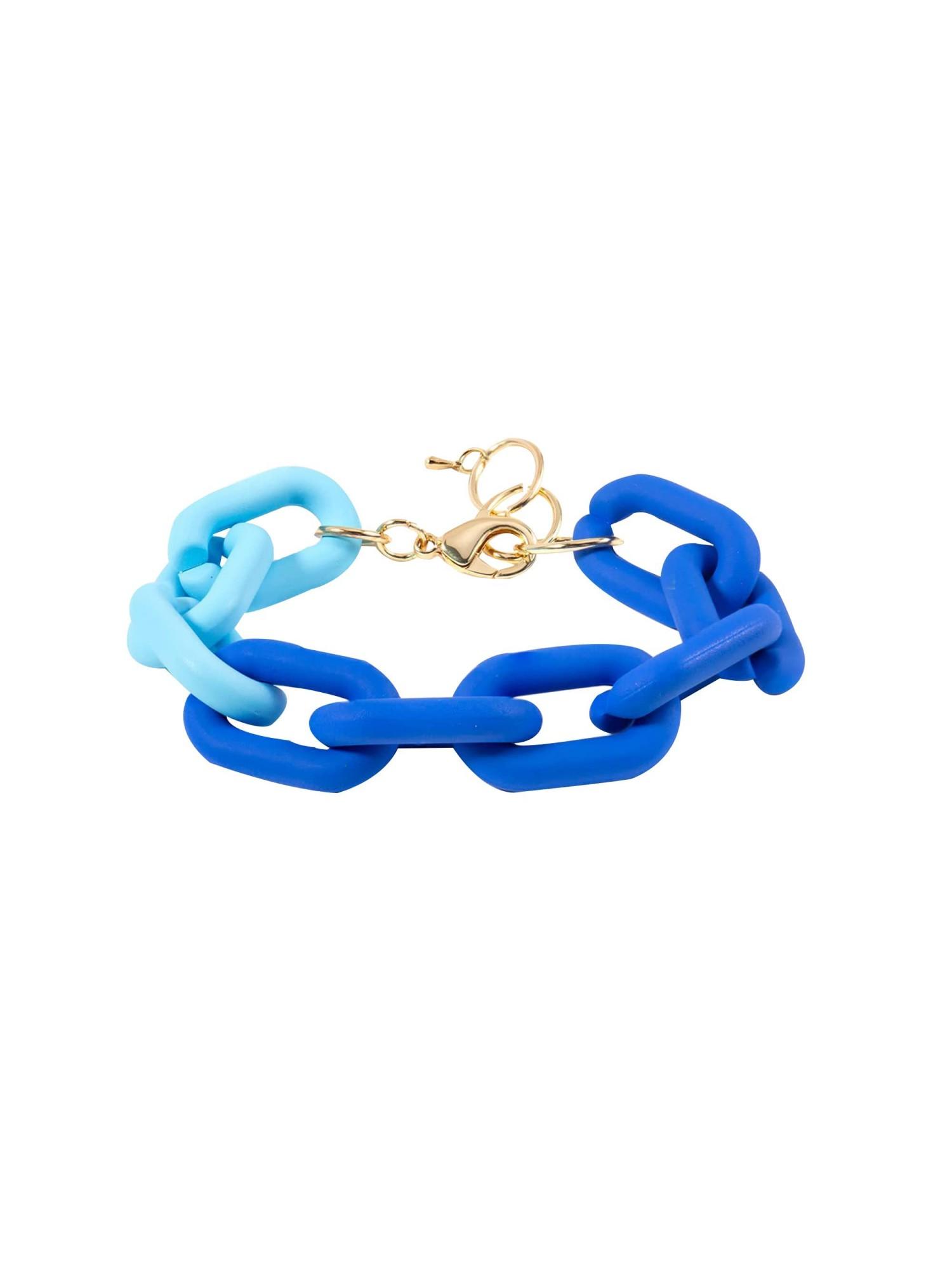 Chunky Colourful Resin Chain Bracelet for Women, Neon Plastic Rainbow Jewelry, Y2K Dopamine Aesthetic, Beach Party Bangle, Gift Box Pack