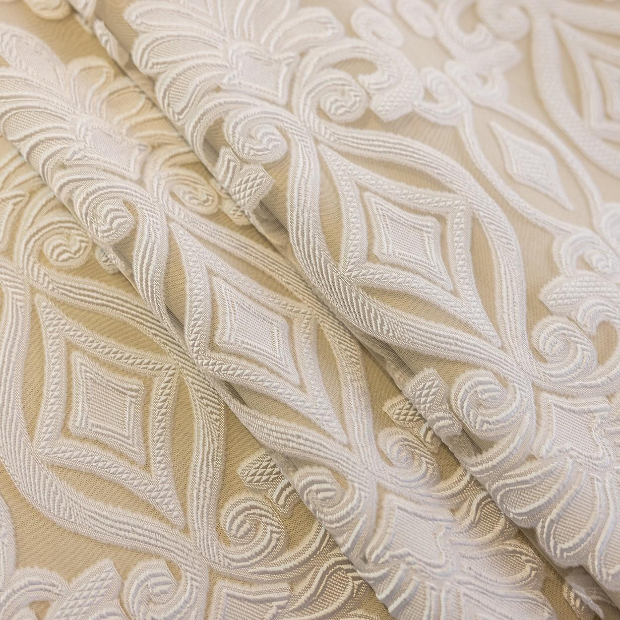 French Vintage Sheer Curtain, Top Drape Design, Ring Suspension, Suitable for Living Room, Bedroom, Balcony, Floor-To-Ceiling Windows, Home Decor