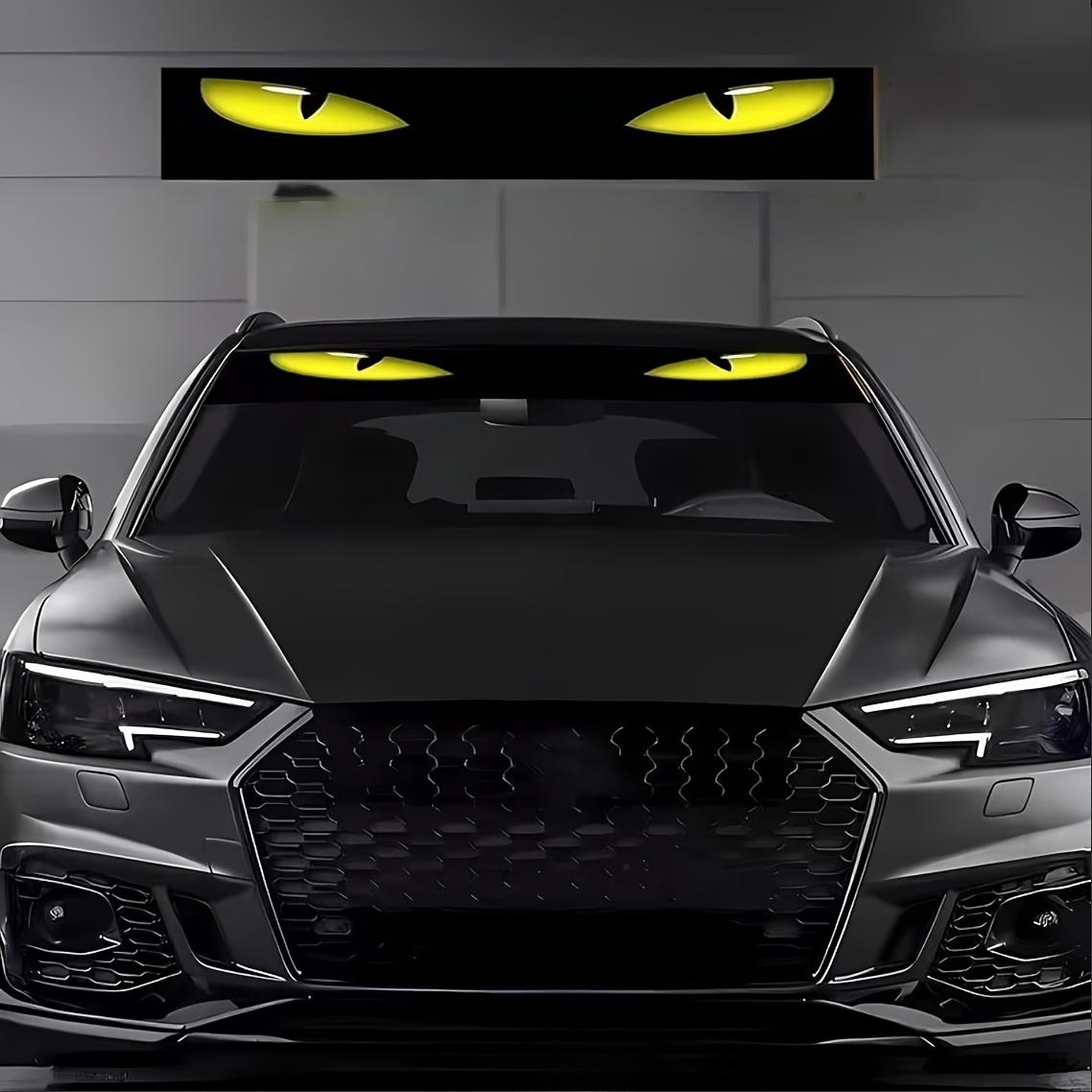 Multi-style Monster Eye - Car Windshield Sticker - Can Be Installed on Car Hoods, Front Windshields, and Rear Windshields as Decorative Decals