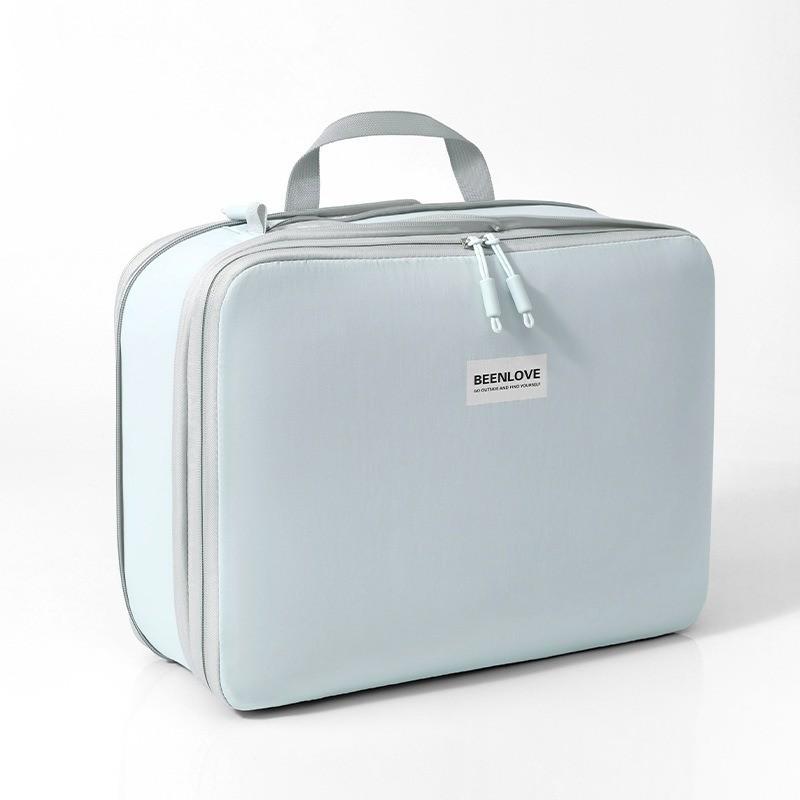 Compression Storage Bag for Travel, Portable Clothes Organizer, Large Capacity Nylon Carry Bag, Ideal for Business Trips and Vacations