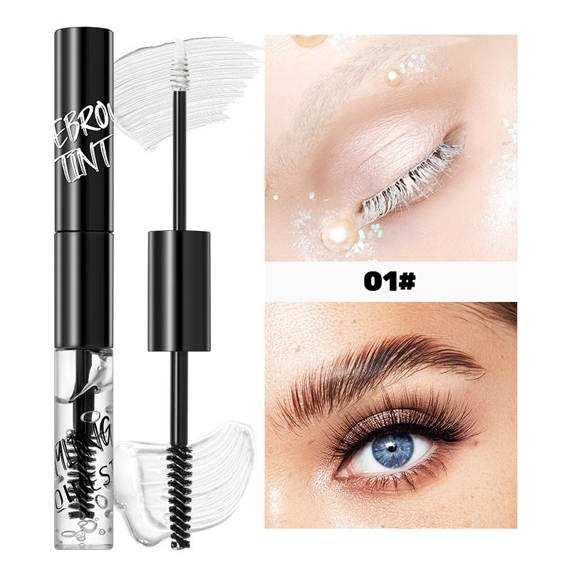 Long-Lasting Waterproof Sweatproof Mascara, Natural Volumizing Effect, Dual-Ended Balm Formula, Single Item Packaging