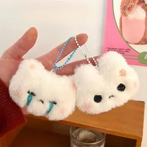 Plush Bunny Beast, For Boring Bags, Warm Fuzzy Fur, Backpack Key Pendant