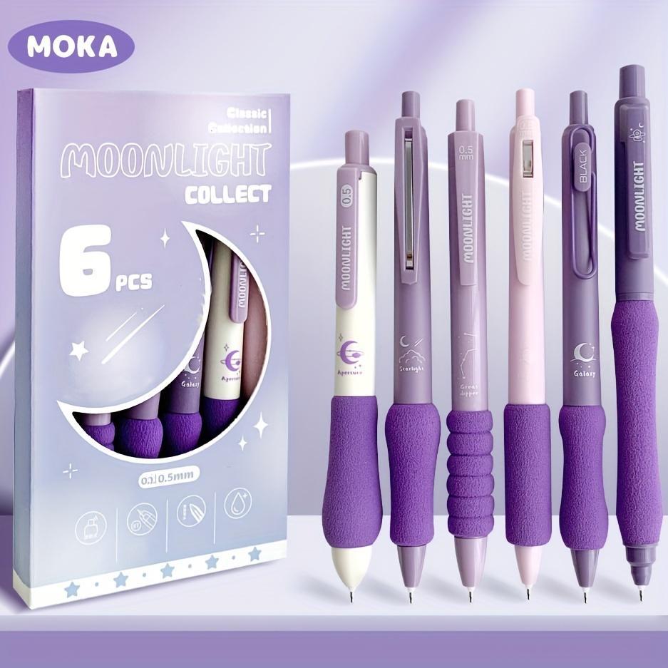 0.5mm Ink Gel Pens, 6pcs Set Stress Relief Dopaamine, Student Writing Pens, Office Stationery Supplies