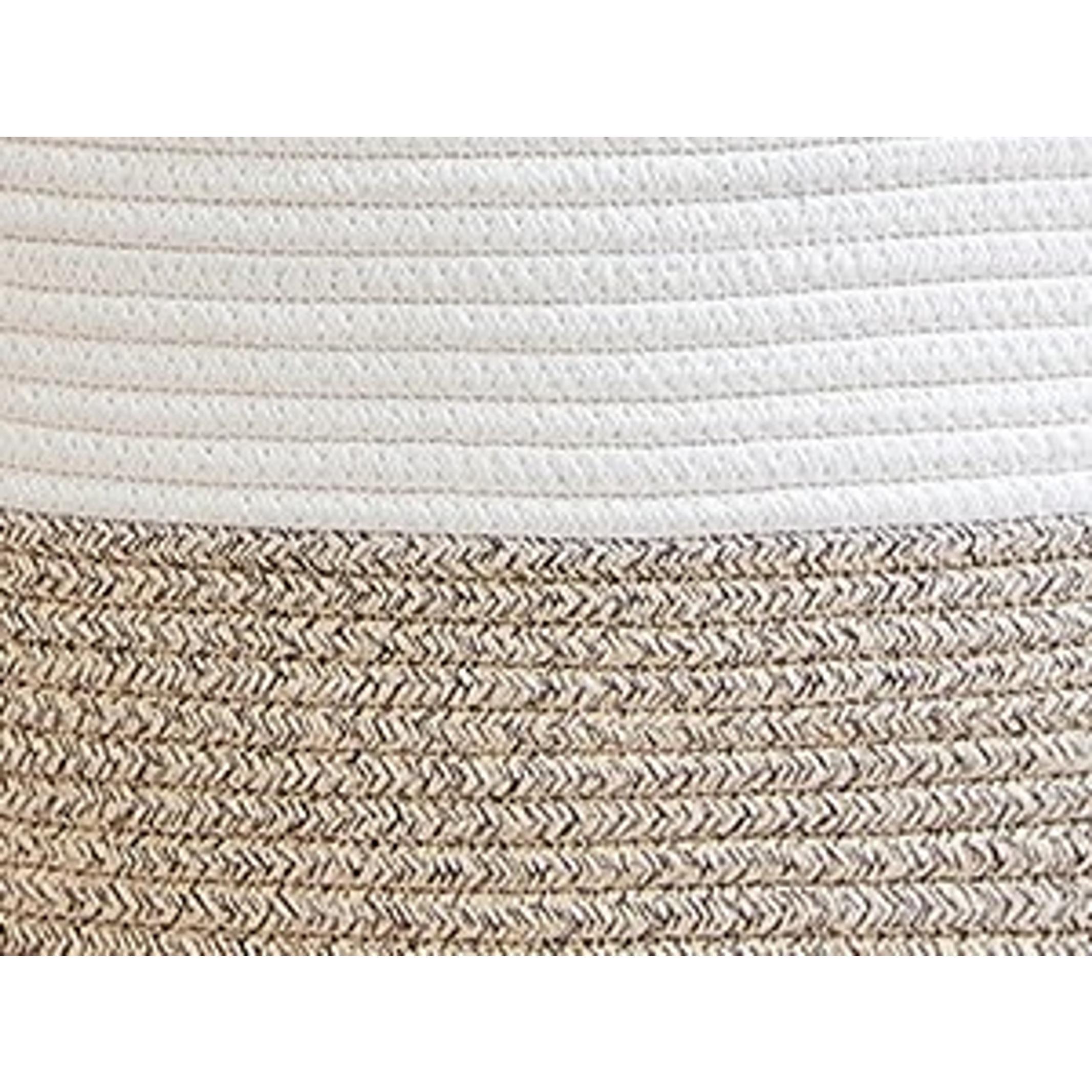 Extra Large Cotton Rope Basket 22" x 14" - Toy Basket for Kids -Blanket Basket for Living Room - Woven Baskets for Storage