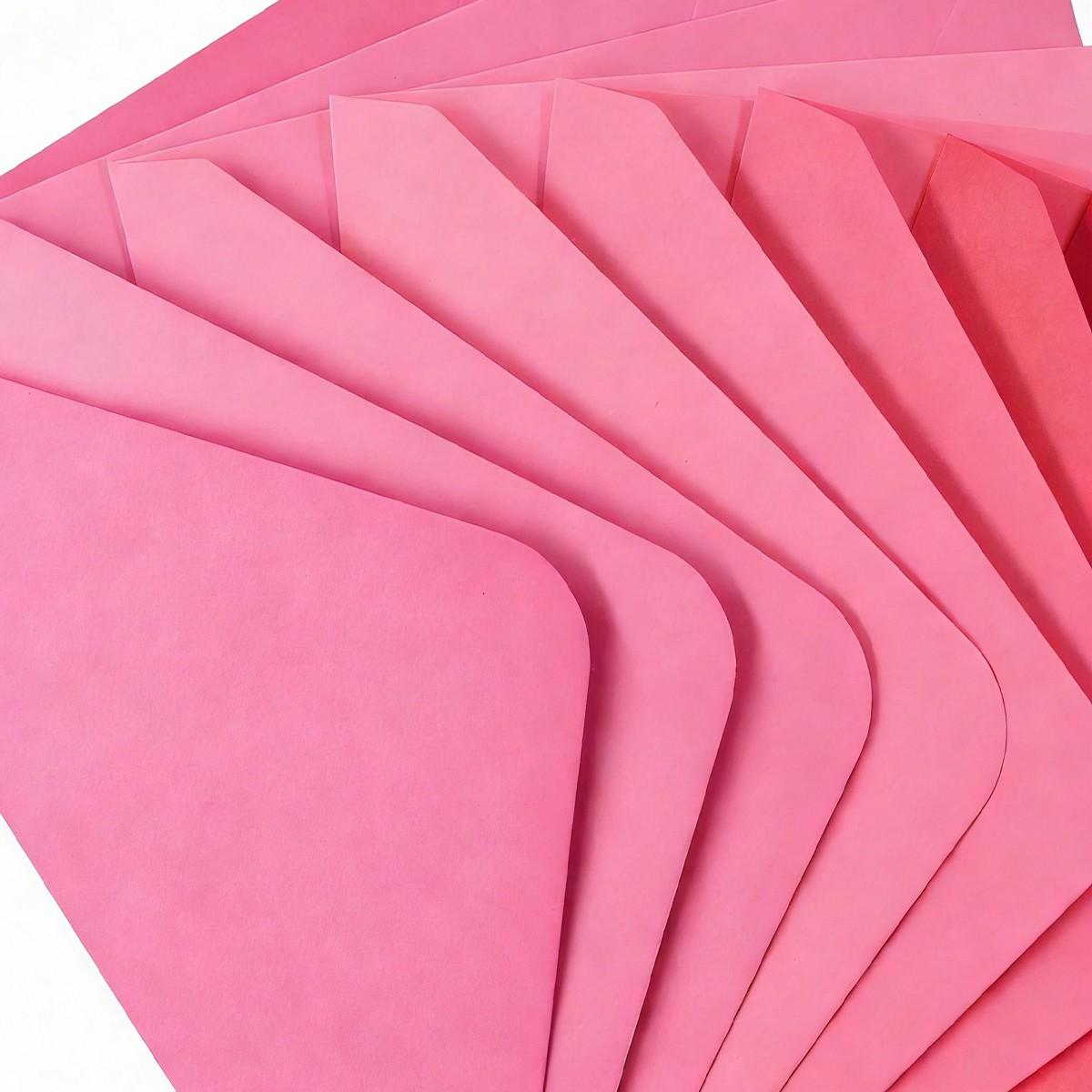 Paper Envelopes Set of 1-10, Invitation Envelopes, Self-Seal Paper Envelopes, Multiple Colors, Mini, Medium, Large, Window Envelopes, Card Holders