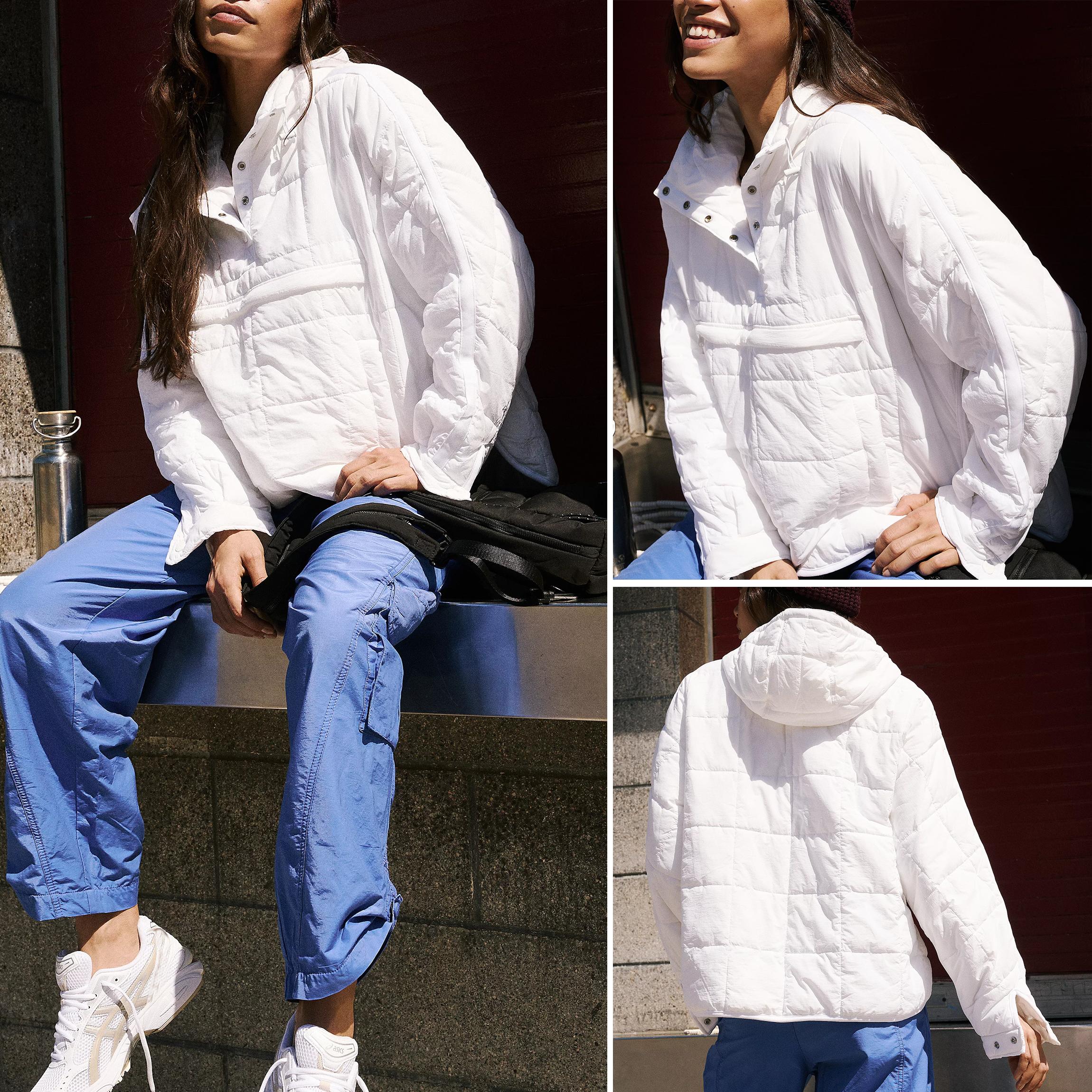 Buenoble Womens Oversized Puffer Jacket Quilted Dolman Hoodies Pullover Long Sleeve Lightweight Warm Tops Coat Fitted Basic Minimalist Outerwear SpringStatements Buenoble Womens Oversized Puffer Jacket Quilted Dolman Hoodies Pullover Long Sleeve Lightweight Warm Tops Coat Fitted Basic Minimalist Outerwear SpringStatements