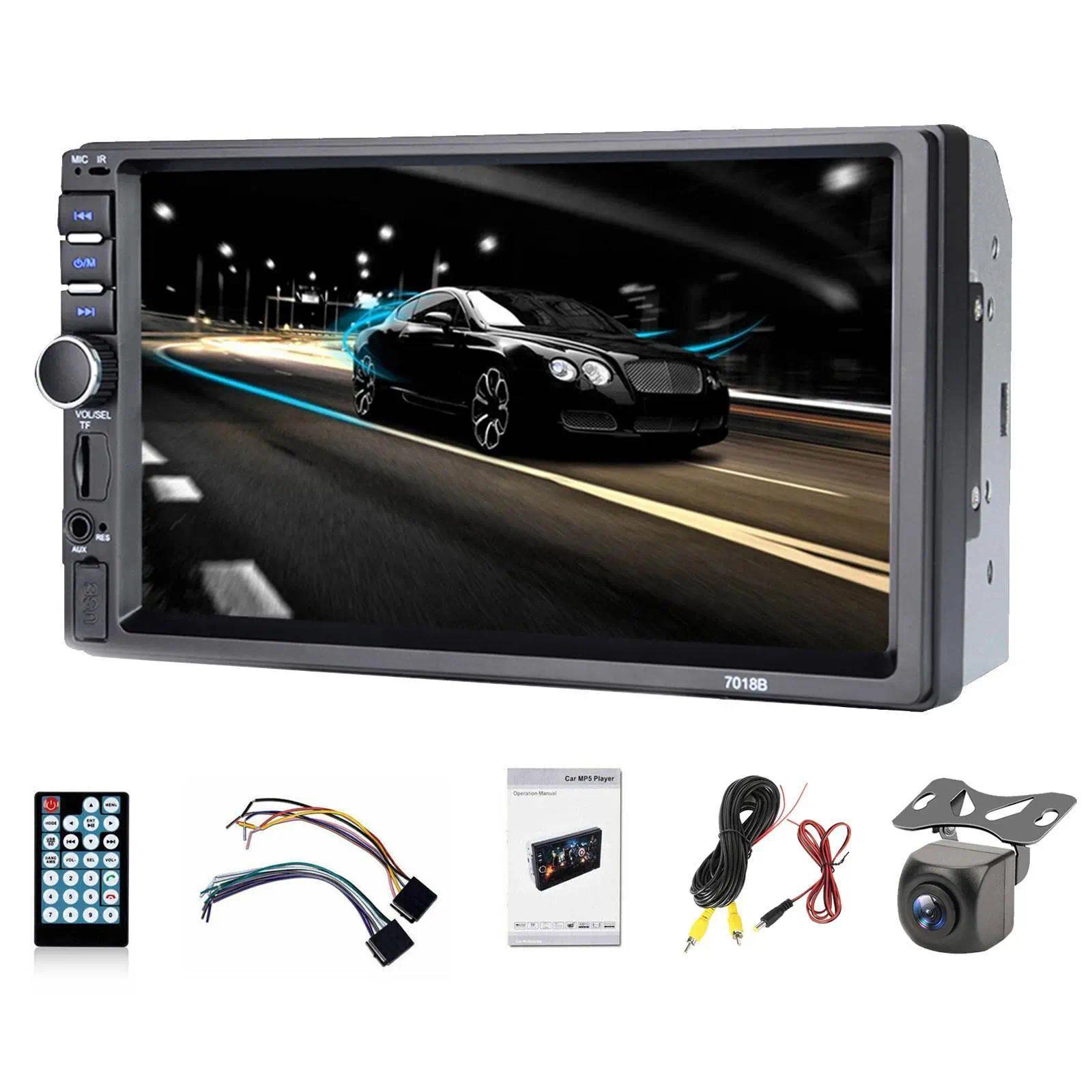 Bileeko Car Radio Digital 2 din Stereo 7inch HD Screen Autoradio Multimedia Player MP5 Bluetooth USB TF FM Camera