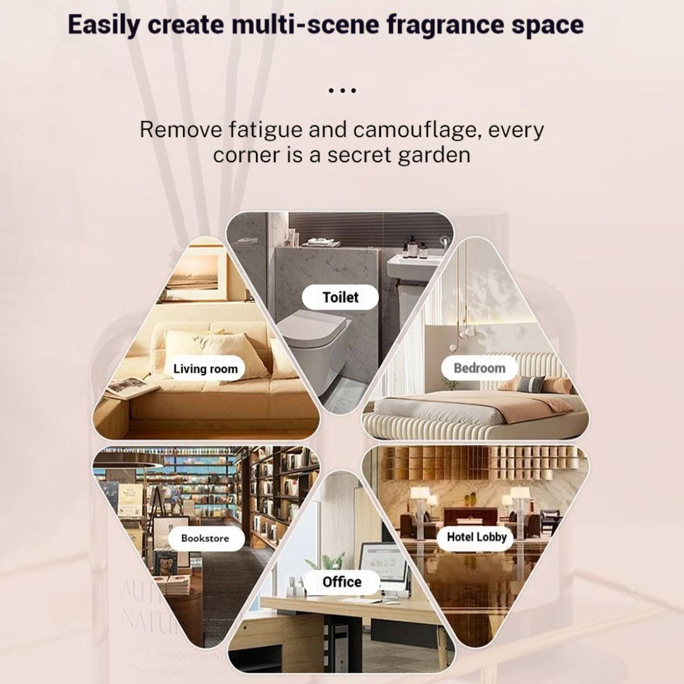 4pcs Eucalyptus Lily Rosemary Sandalwood Essential Oils, 10ML Plant Flower Fruit Scent, Long Lasting, Suitable for Home Office Bathroom