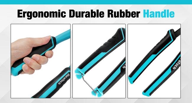 #JumpstartSale DURATECH 3-Count Bolt Cutter Pliers Set, 14" Heavy Duty Bolt Cutter, 8" Mini Bolt Cutter, 8" Wire Cable Cutter with Carrying Case, Ergonomic Handle, Cr-V Blade for Bolts, Rivets, Chains, Wires