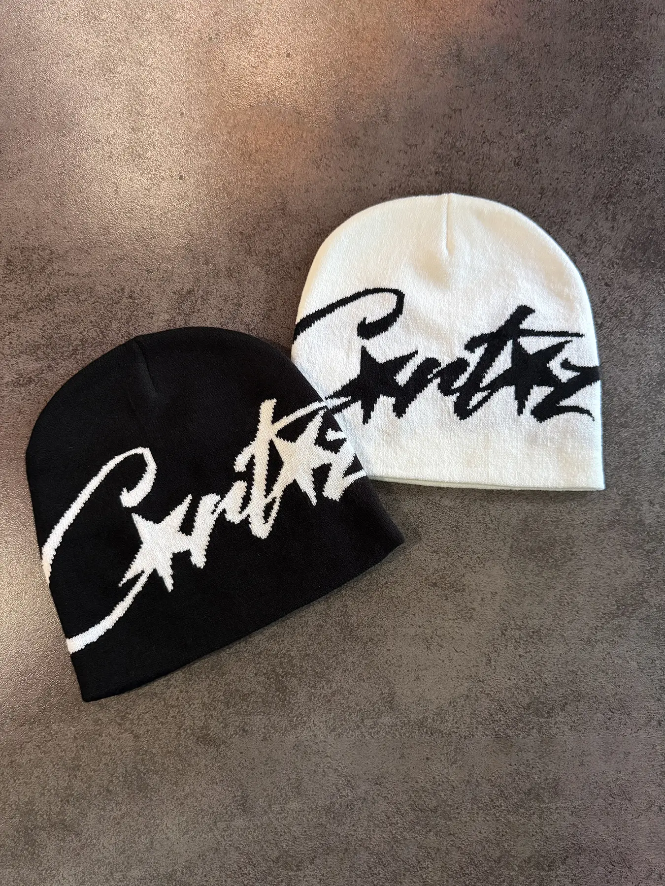 2025 new winter warm earmuffs knitted hat wool hat street personality pullover cold hat autumn