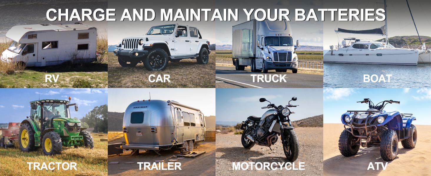 SOLPERK 50W/12V Solar Panel Kit, Solar Battery Trickle Charger Maintainer + Waterproof Controller + Adjustable Mount Bracket for Automotive Motorcycle Boat Marine RV Camping Roof Outdoorfun dealsforyou SOLPERK 50W/12V Solar Panel Kit, Solar Battery Trickle Charger Maintainer + Waterproof Controller + Adjustable Mount Bracket for Automotive Motorcycle Boat Marine RV Camping Roof Outdoorfun dealsforyou