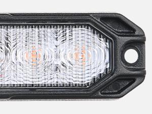 Nilight 4PCS 6LED Amber & Green Strobe Lights – Surface Mount Flashing Lights with Sync Feature | Ultra Slim 12V/24V for Cars, Trucks, Vans & Off Road Vehicles