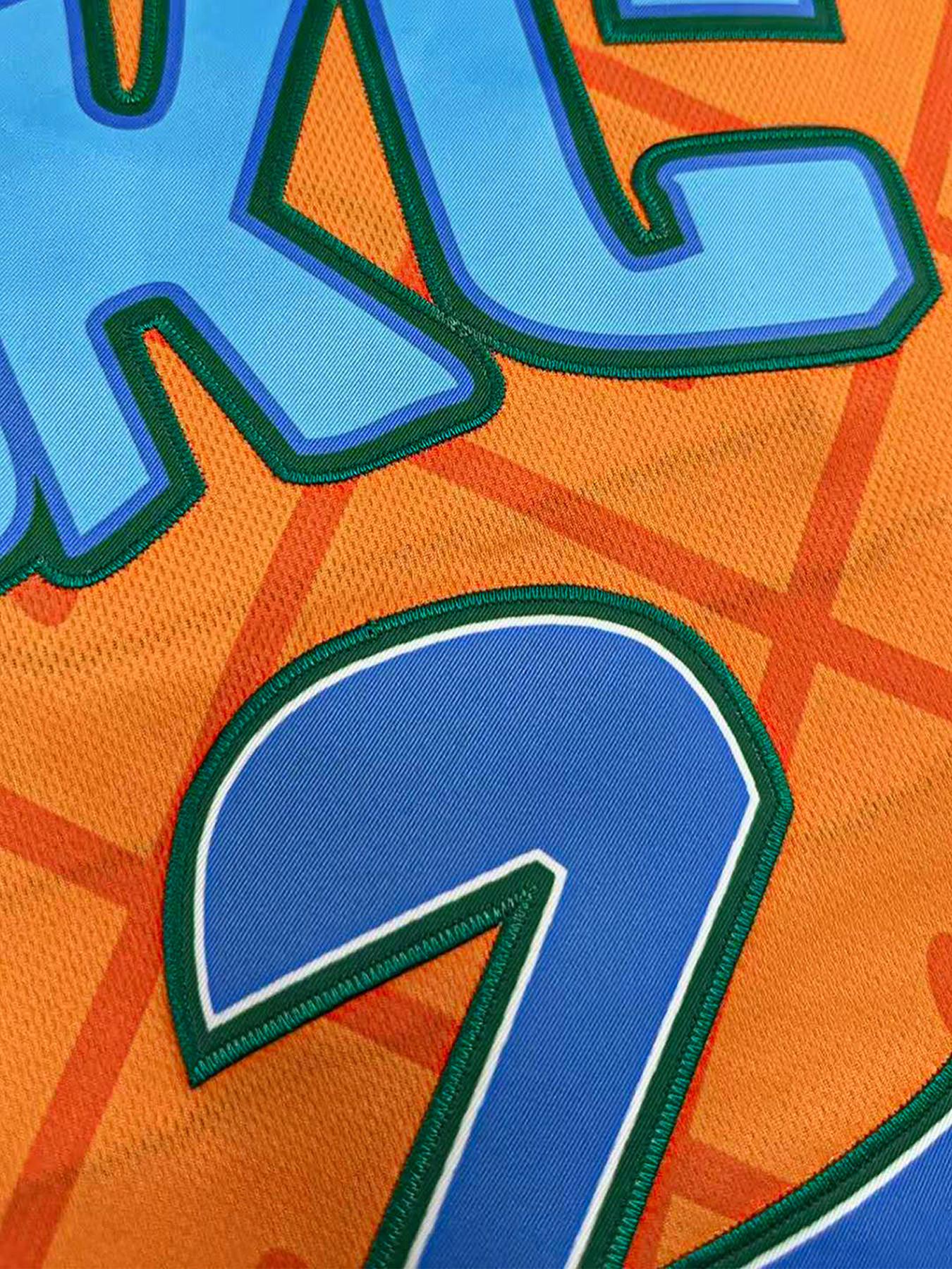 Unisex OKC 2 Basketball Jersey - Embroidered Pineapple Print Breathable Sleeveless Shirt, Casual Cartoon Streetwear Top for Men Women, Sports Clothing