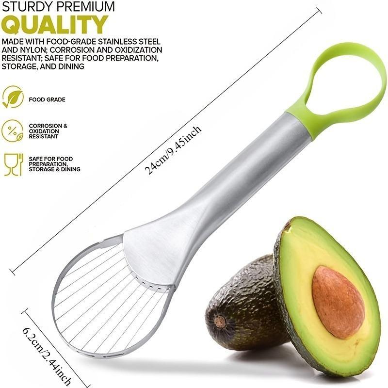 1pc Avocado Tool, Fruit Avocado Cutter Core Separator Knife Tool, Multifunctional Avocado Knife, Slicer Masher Pitter Peeler For Home Kitchen Kitchenware