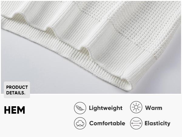 JMIERR Men's Crewneck Sweater Soft Casual Sweaters Classic Long Sleeve Pullover Sweaters with Ribbing Edge