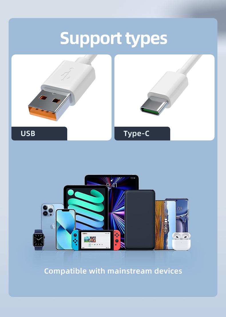 Surge Protector Outlet, 9 Ac Sockets, 3 USB Ports, 2 Type-C, Wall Mountable, Overload Protection, /, Versatile Use