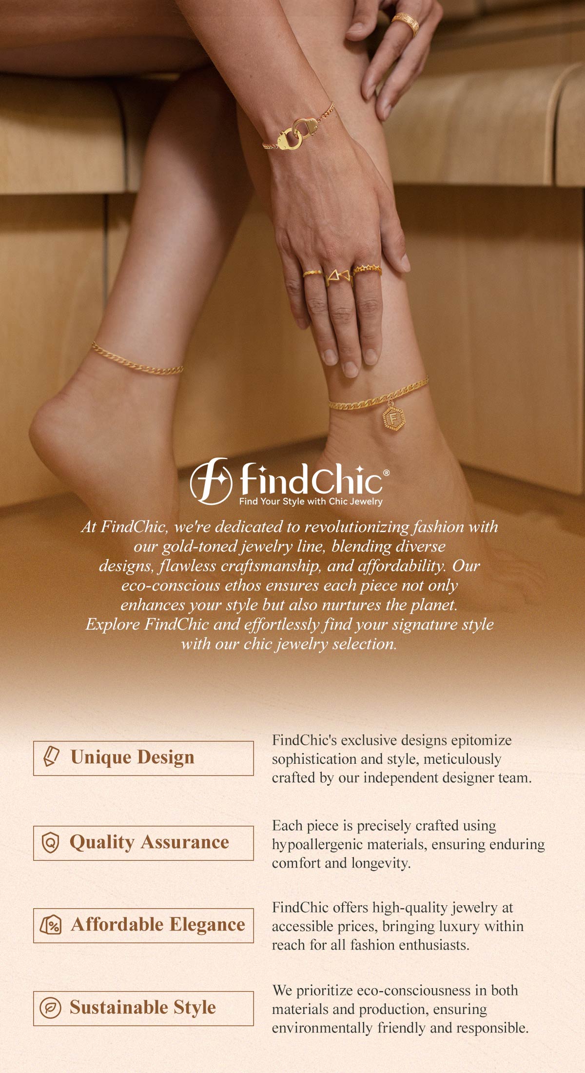 FindChic Initial Name Engraved Customization Anklet Golden Mariner Chain Snake Chain 26 Letters Anklet Stack Set Mother's Day Gift for Mom Summer Beach Anklet Bracelet Jewelry Set for Women Girls