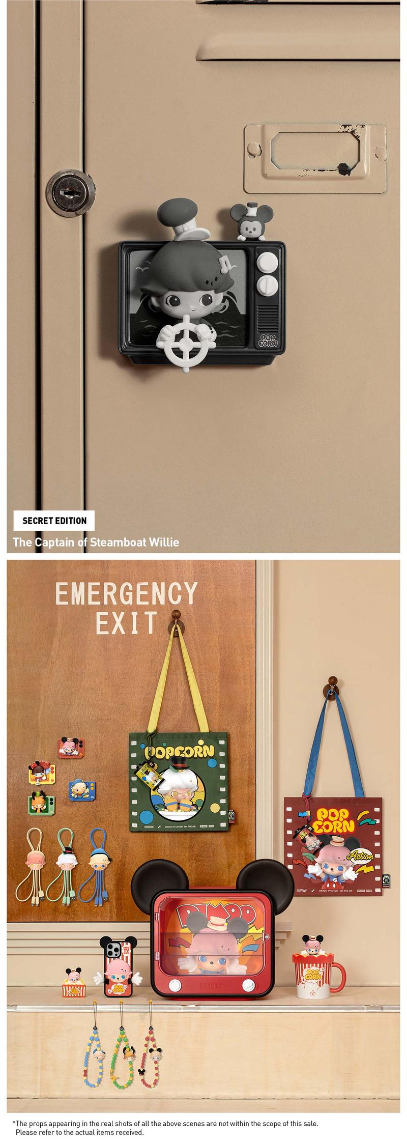 POP MART DIMOO WORLD × DISNEY Series-Fridge Magnet Blind Box