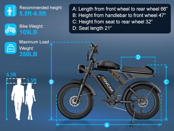 V30/V30Max/V30ProMax eBike for Adults，48v 15.6/31.2/40Ah Fat Tire bike dual moto AWD 1500W/2000W/3000W, 28/32/37.5MPH Bicycles 21-Speed with lgnition Lock Hydraulic Disc Brake，Electric Bike