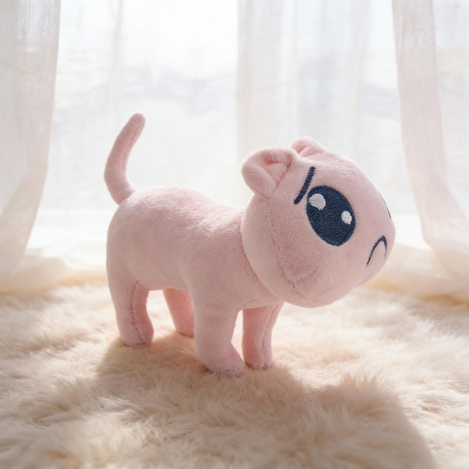 Needy Girl Overdose Cat Nidigga Pien Plush Toy, Exact P-Chan Stuffed Animal from Game, Soft Plushie for Game Fans & Otaku, Cozy Desk Decor & Sleep Companion, Must-Have Cute Collectible Gift for Gaming Enthusiasts