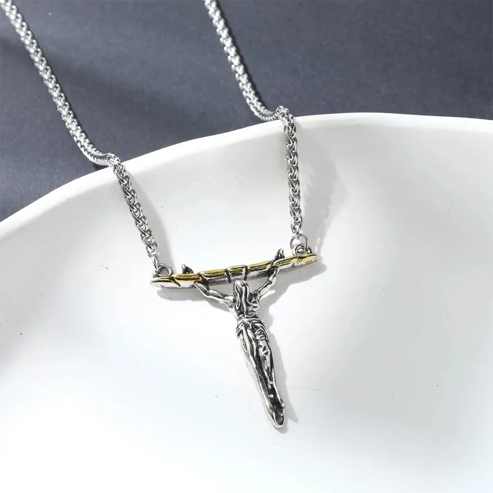 Game Peripheral Queen Marika The Eternal Necklace Unisex Sweater Chain Cosplay Jewelry Accessories Fan Collection Gifts
