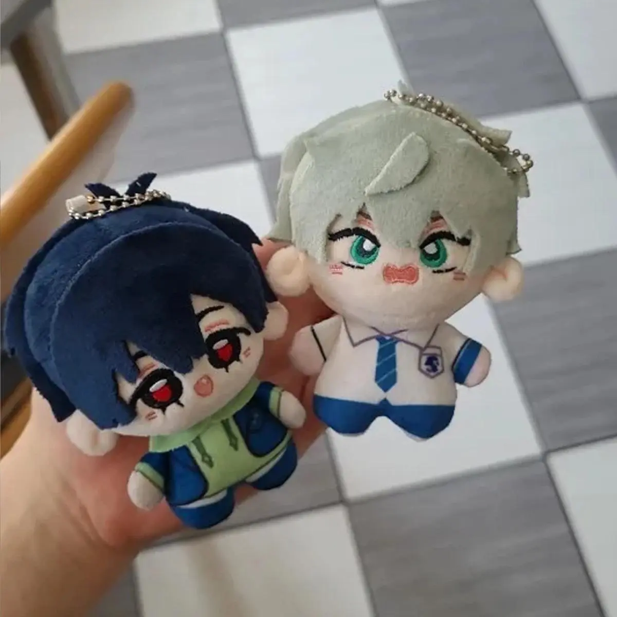 Anime Plush Toys Ivan Till Plushies Stuffed Starfish Body Plush Doll Ivan Figurine Collection Bag Pendant Keychain Fans Gifts
