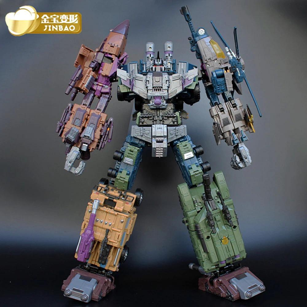 43cm Jinbao Bruticus G1 GT Transformation Predaking AOYI Action Figure Toy Masterpiece Movie Model Oversized Robot