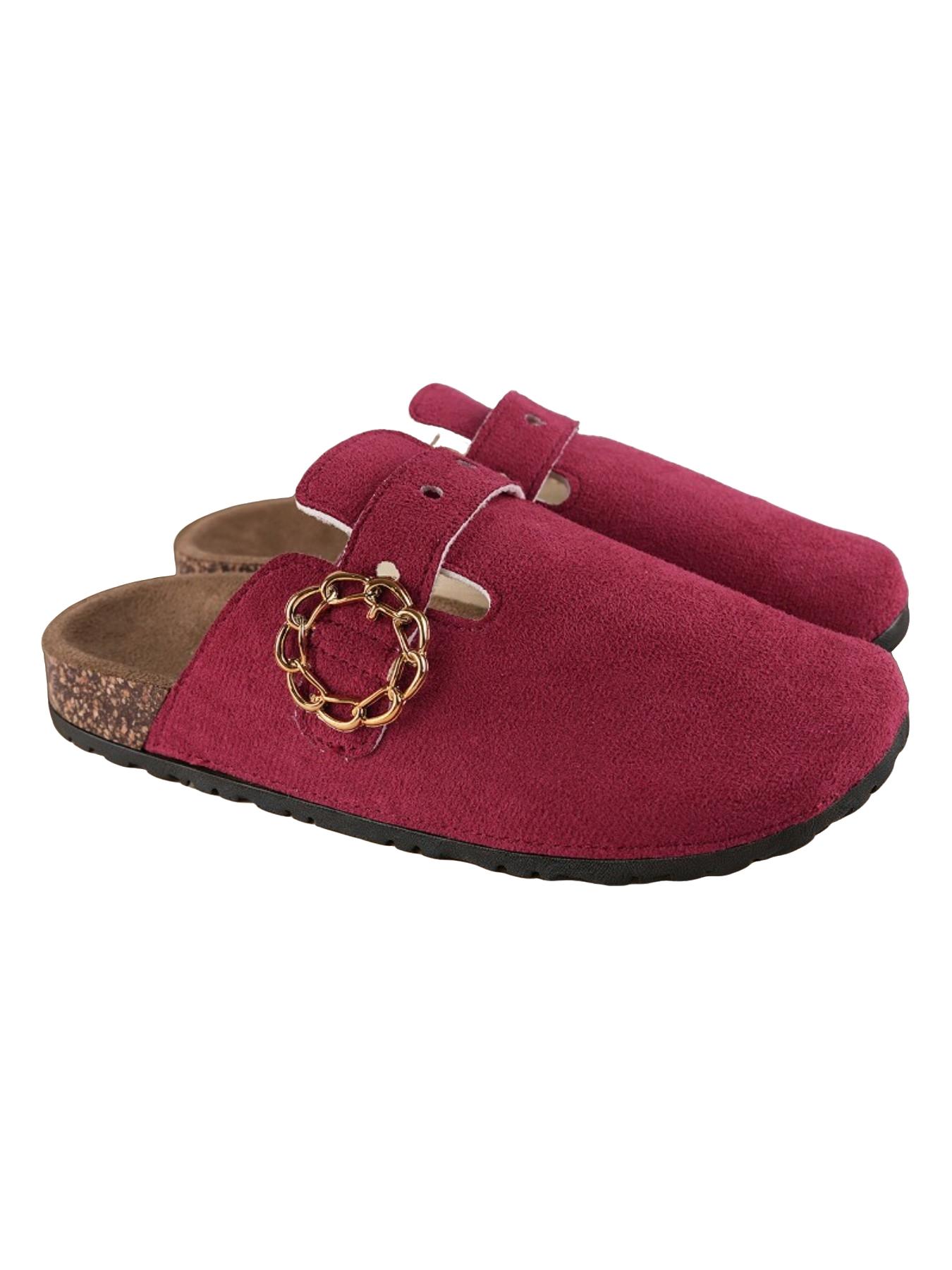 Women's Slip-On Mules, Macaron Color Perforated Sandals, Breathable Lightweight, Non-Slip Sole, Casual Daily Wear, All Seasons