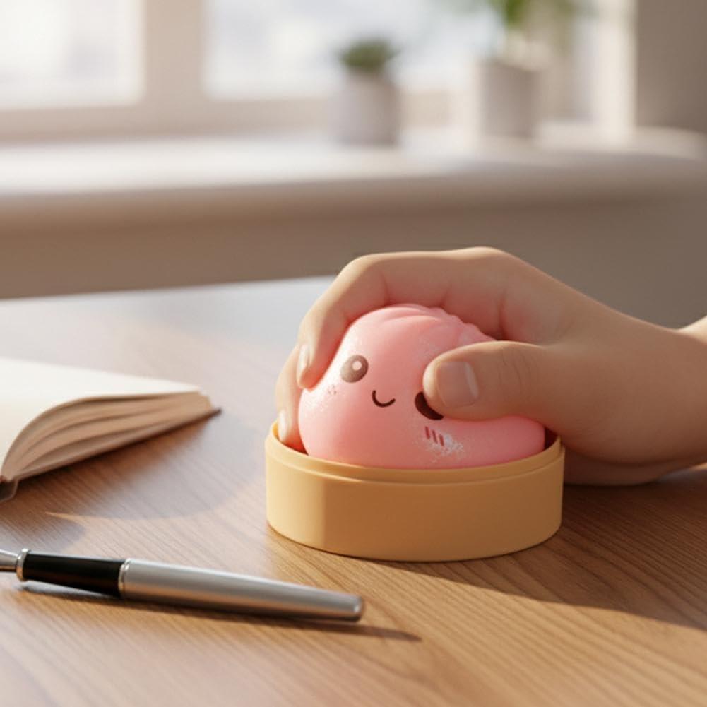 Glitter Dumpling - Glitter Dumplings Squishy,Colorful Sugar Filled Maltose Squeeze Dough Ball Stress Relief Hand Toys, Anxiety Relief Fidget, Squeeze Sensory Stress Relie