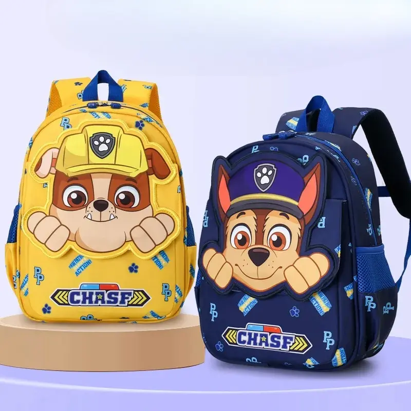 Dog Kindergarten Backpack Children Cartoon Cute Reduce The Burden Lightweight Backpack Boys And Girls Baby Kawaii Surprise Gifts