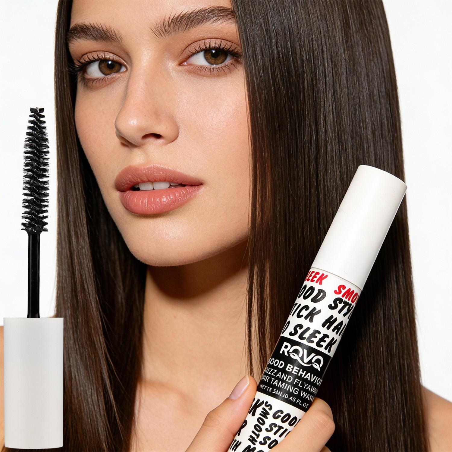 1-Pack Hair Comb Styling Brush, Smooths Frizz, Controls Bangs, Magic Comb for Baby Hair, Softens Hair, Waterproof, 24-Hour Hold, Perfect Gift