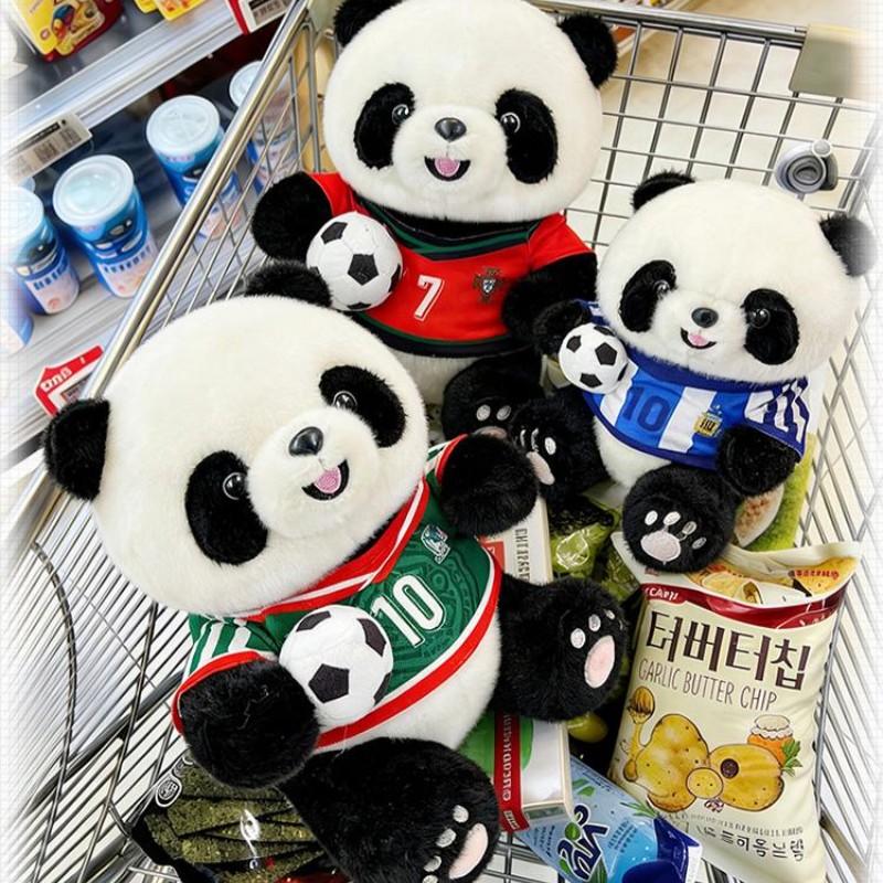 Panda Plush Toy, Collectible Figure, Soft Stuffed Animal Gift, Ideal for Kids & Adults, Perfect Present for Birthdays & Holidays
