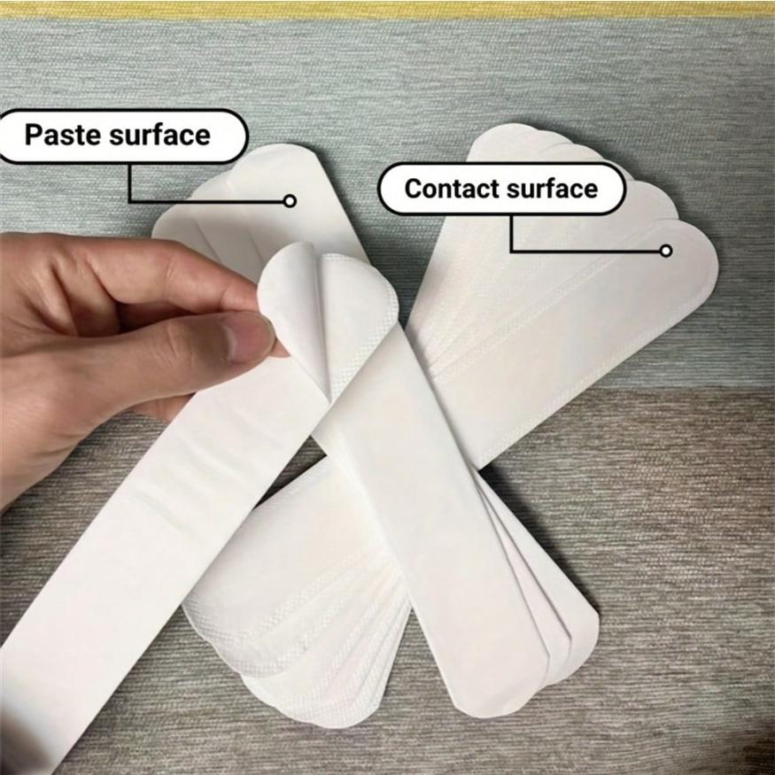 20-Pack Sweat-Proof Hat Lining Pads, Disposable Adjustable Hat Protection Stickers, Brim and Collar Pads, Inner Liner Guards