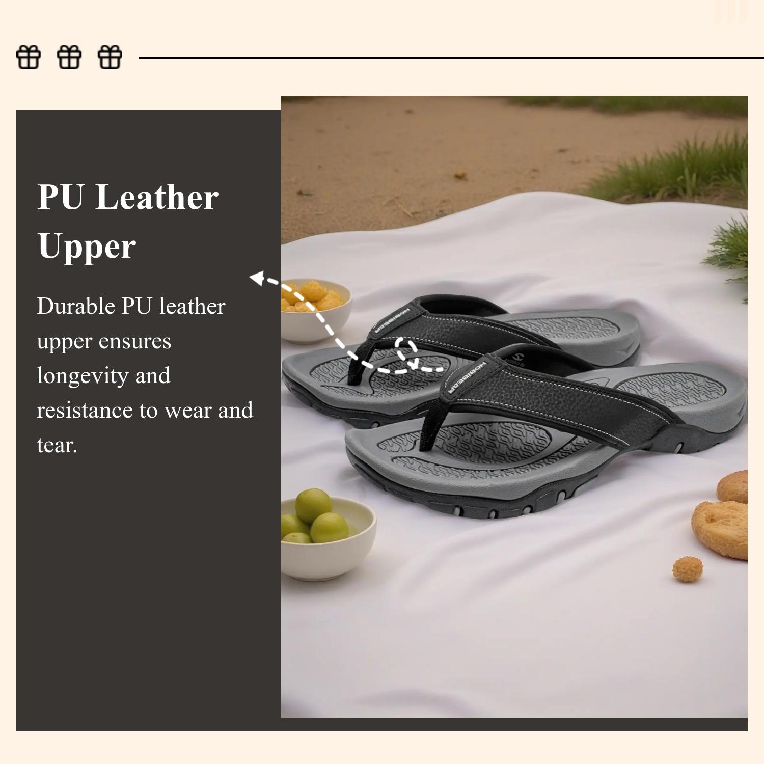 Men's Summer Trendy Sports Sandals, Thick Sole Non-Slip Casual Slippers, Outdoor Beach Cool Flip Flops, Hobibear Fashion Footwear, Casual Lifestyle Footwear