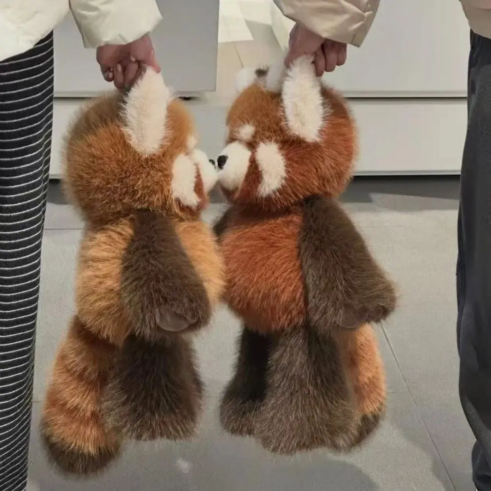 Creative Gift Raccoon Animal Pillow Panda Emotional Support Run Fluffy Soft Animal Lovers Gift