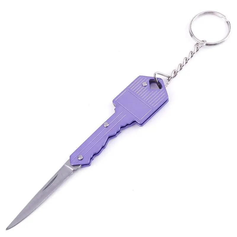 Mini Folding Knife Keychain, Portable Edc Tool, Multi-Function Pocket Knife, Outdoor Gear, Outdoor Knives, Compact and Lightweight, Ideal for Everyday Carry