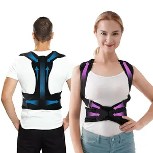 Posture Corrector for Women and Men, Adjustable Upper Back Brace, Breathable Back Support Straightener, Comfortable and Effective Posture Correction, Posture Trainer, Ergonomic Back Saver