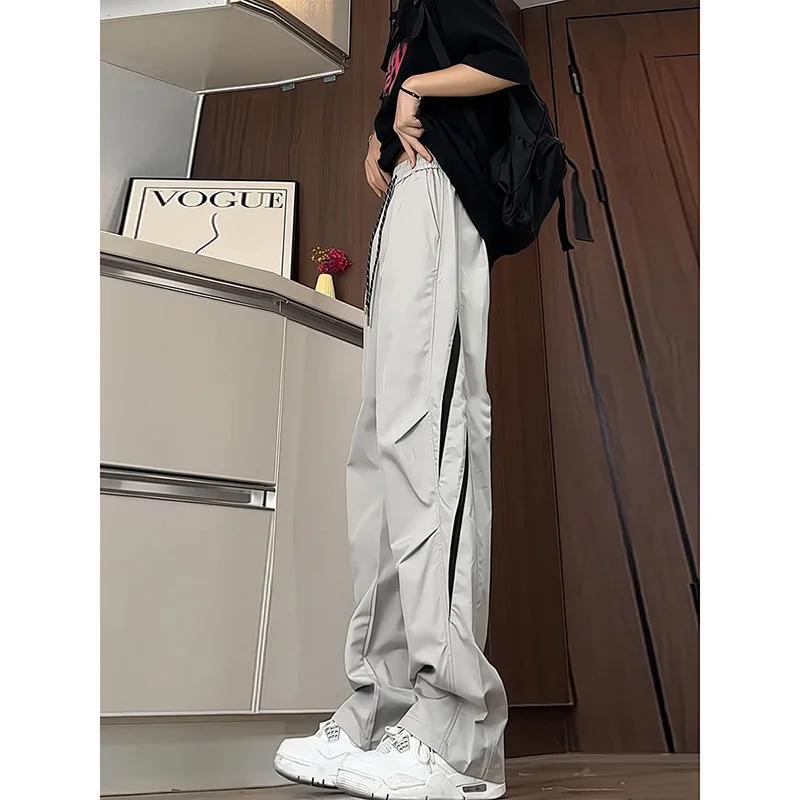 Kyn Apparel Quick-drying Jacket Men's Autumn Spliced   mesh Breathable Pants American Paratrooper Overalls