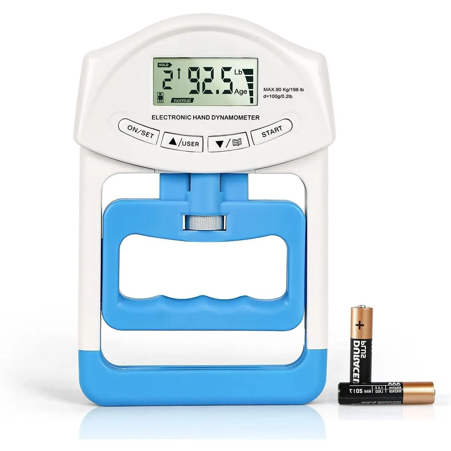 Grip Strength Tester, Hand Grip Dynamometer,  Handgrip Testing for   School Use