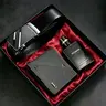 Men's Fashion Gift Set, Includes Perfume, Wallet, Belt, Accessories, High-End Elegant Gift Box, Perfect for Business Casual Daily Wear，Perfect Birthday Gift for Him, Men Gifts