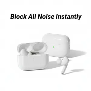 Bluetooth-compatible Earbuds with Extended Battery Life and HiFi Lossless Sound, Deep Bass and Noise Cancellation for Sports