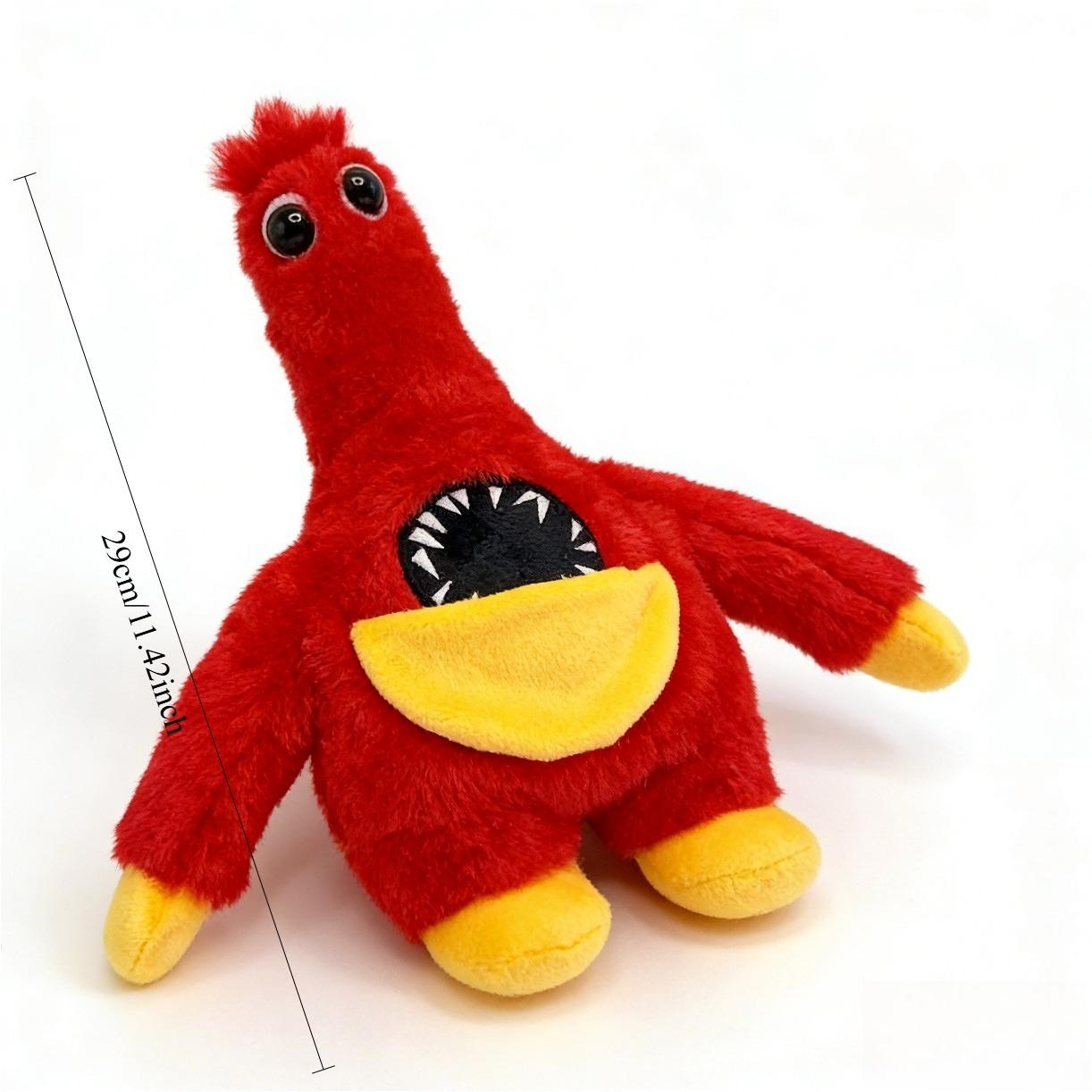 New Horror Game Plush Toy 25CM Poppy Cute Long Hair Girl Doll Soft Stuffed Animal Huggable Decompression Toy Stress Relief Sensory Toy Blank Weird Plush Halloween Gift Birthday Gift Desk Decor For Kids And Adults Perfect For Poppy Playtime