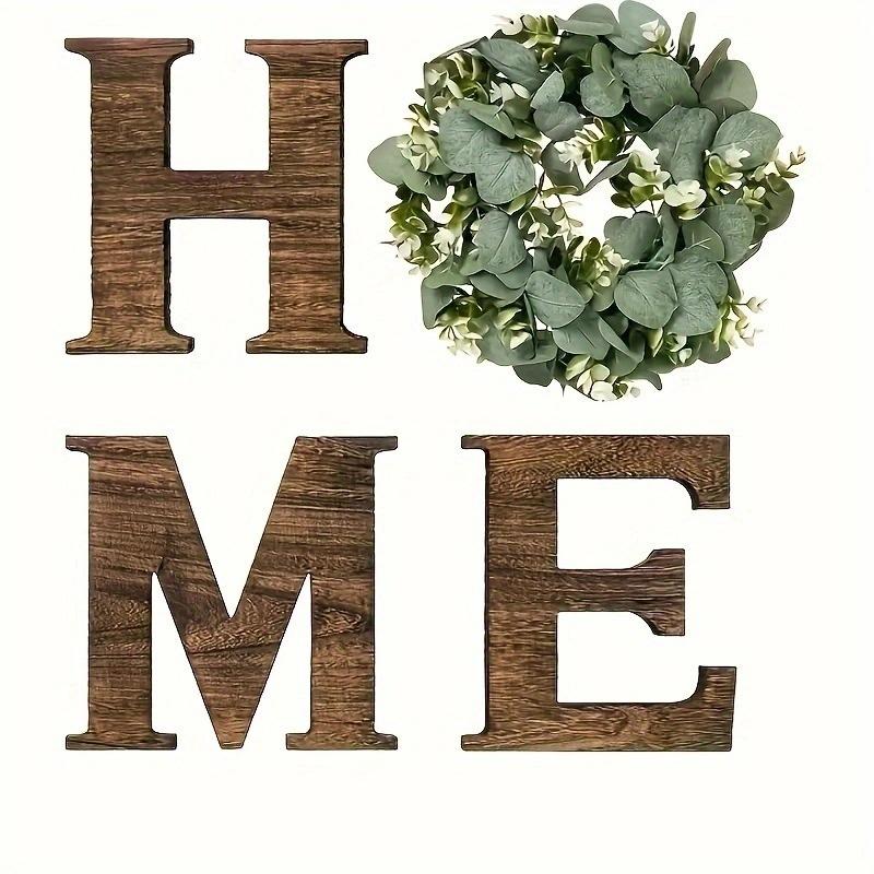 Wooden Letter Sign Set, Modern Farmhouse Wall Decor for Living Room & Kitchen, Ideal Housewarming Gift, Christmas Decoration, Wooden Home Sign #TOP PICKS